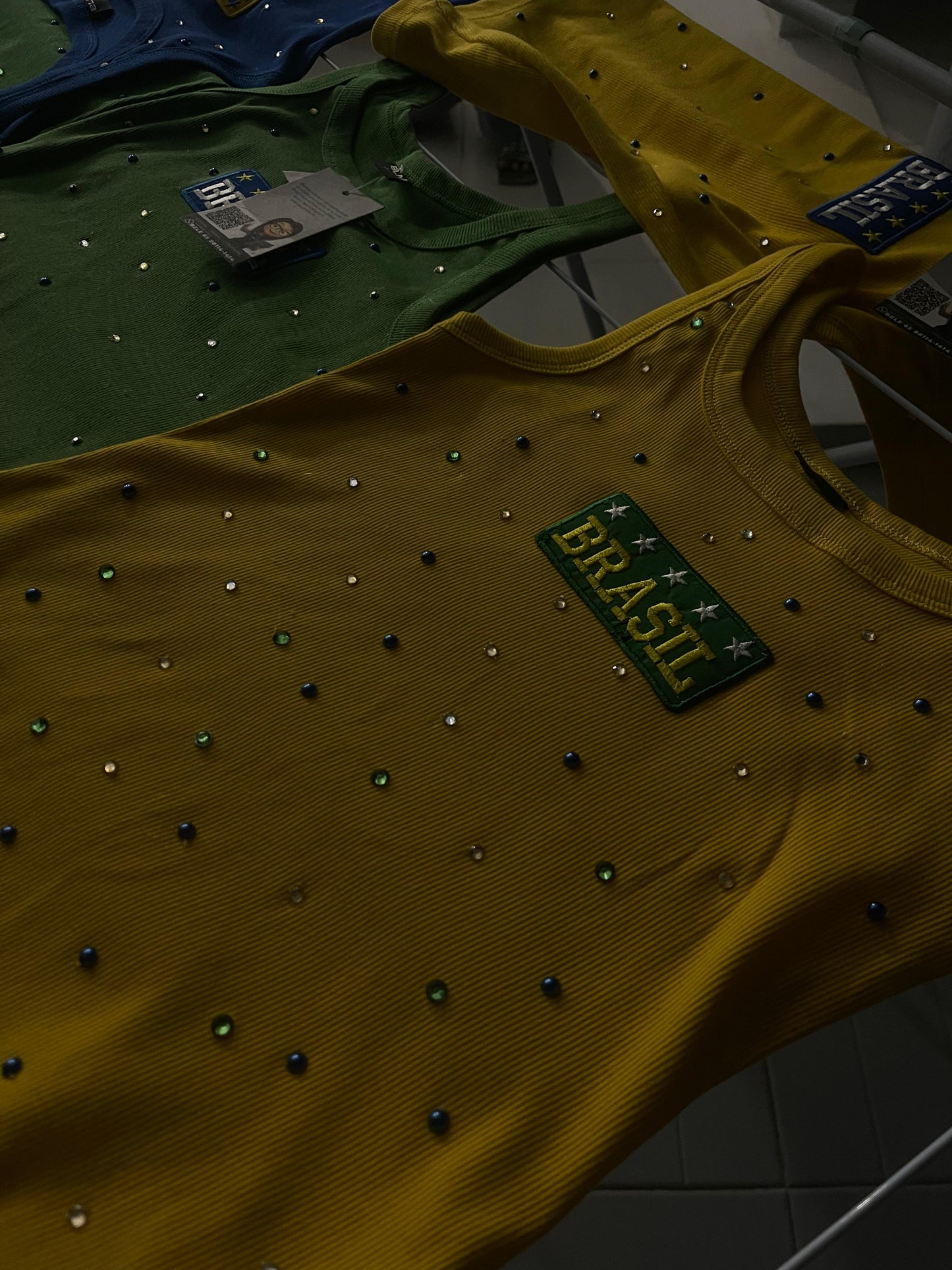 Regata Amarela Strass Brasil