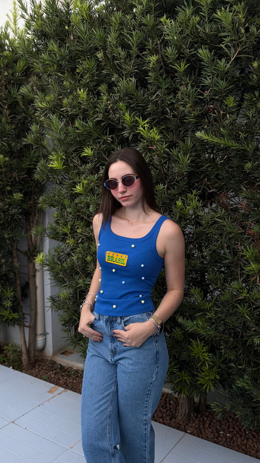 Regata Azul Brasil